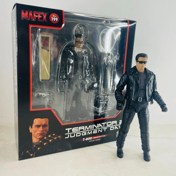 The Terminator 2 Judgment Day Arnold Schwarzenegger T-800 Figures Toys Gift