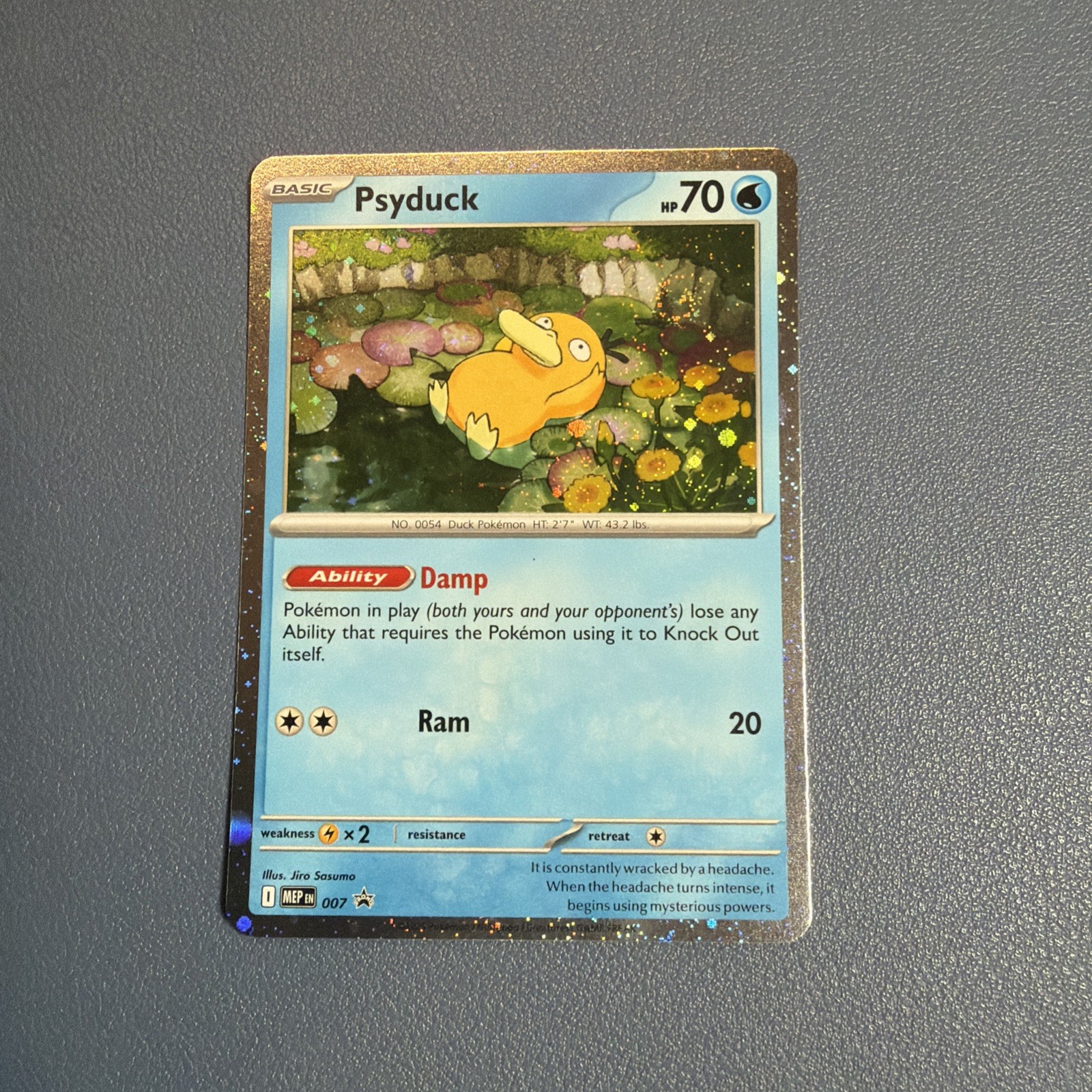 Psyduck 007 Black Star Promo Mega Evolution Pokemon TCG NM-Mint 