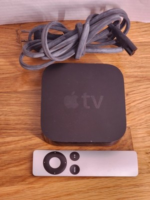 Apple TV 3rd Gen HD Media Streamer A1469 With Remote & Power Cable Tested