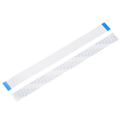 Flexible Flat Cable, 250mm 1mm Pitch 20 Pins FPC FFC Flexible Ribbon Cable 10Pcs