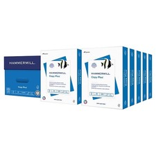 Hammermill Copy Plus 8.5" x 11" Copy Paper, 20 lbs. 92 Brightness, 5000 Sheets K