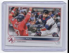 -2022 Topps Update Manny Pina Atlanta Braves #US171