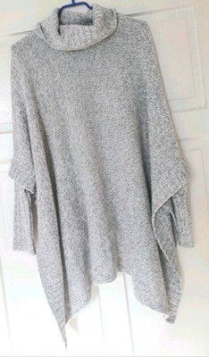 Genialer PULLOVER Ponchostyle Gr. EG maße/text Italienische BOUTIQUE