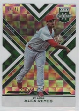 2016 Panini Elite Extra Edition Status Emerald Die-Cut 4/49 Alex Reyes #45 0g4