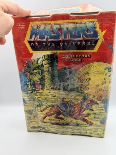 Vintage Motu Masters of the Universe Collector’s Carrying Case 1984 He-man Damag