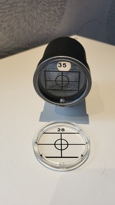 Nikonos optischer Sucher DACOR /  ootical  viewfinder DACOR 35/28 mm, top