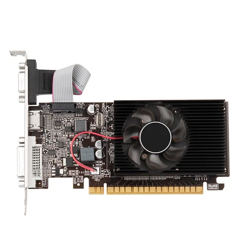 Scheda Grafica GT610 DDR3 True 2GB 810MHZ Scheda Video per Computer PCI-E 13078