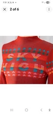 NWT Urban Outfitters BDG SKY HIGH Sweater Women's Size Small New Red
