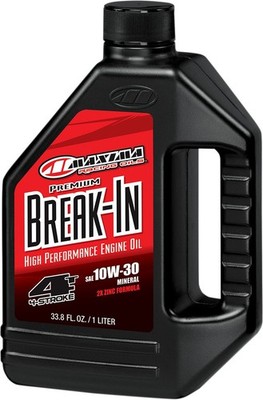 Maxima 30-10901 Premium Break-In Mineral 4T Engine Oil 10W-30 1L