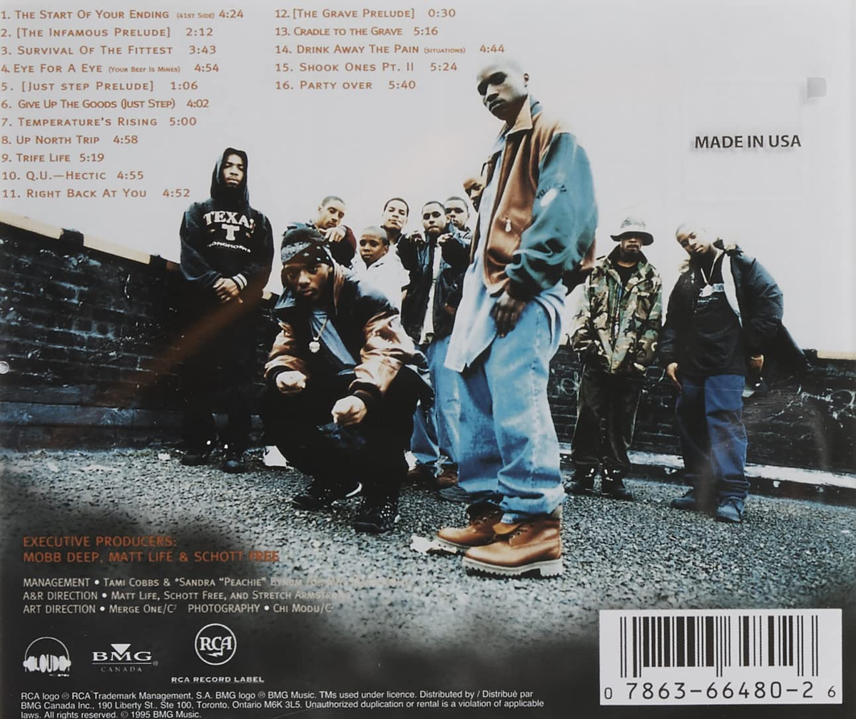 Infamous by Mobb Deep (CD, 1995) for sale online | eBay