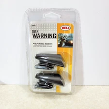 Lot of 6 Bell Automotive (Black) Air Flow Activated Deer Warning Units #1091147