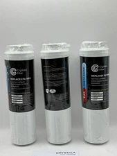 (3-Pack) Crystala Premium Refrigerator Filter CF5 Replaces UK8001 EDR4RXD1 *NEW