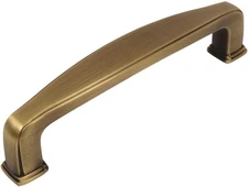 25 Pack -  4390BAB Brushed Antique Brass Modern Cabinet Hardware Handle Pull - 3