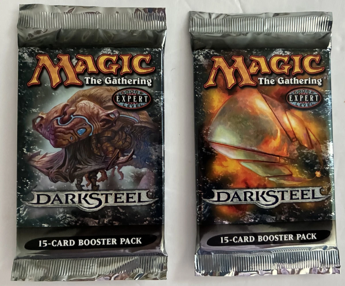 Magic: The Gathering Darksteel Sealed Collectible Card Game Packs