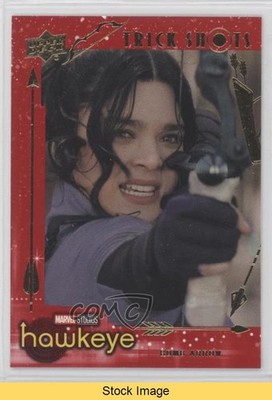 2023 Marvel Studios Hawkeye Trick Shots Red Kate Bishop Bomb Arrow #TS9 READ z6b