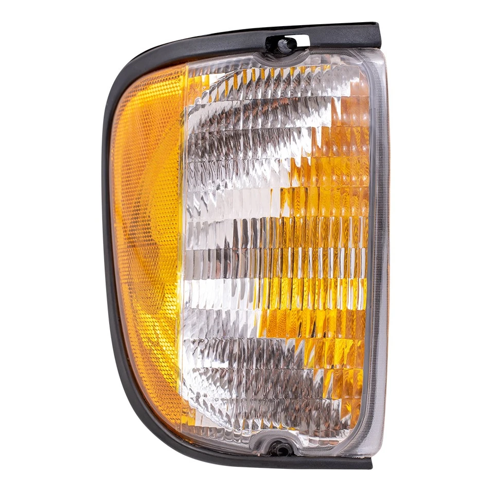 Marcador de estacionamiento/señal/lateral para lente transparente ámbar E-150 Econoline 1992-2002 derecha Foto 2 de 4