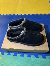 UGG Australia Tasman Black Women  s Slippers Size 9 New In Box Eur 40