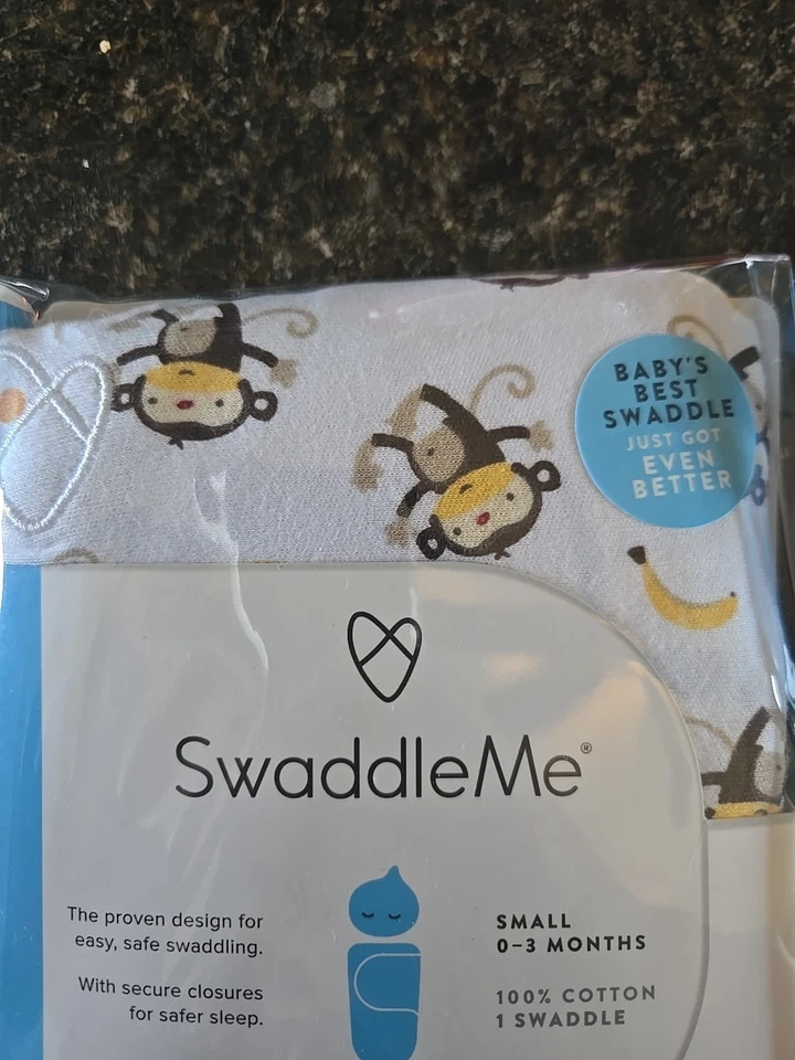 Cobertores Swaddle Me originais pequenos de 0 a 3 meses - Imagem 3 de 4