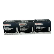 3x Walgreens True Metrix Glucose Test Strips 100ct - Exp. 12/2026+ FREE SHIPPING