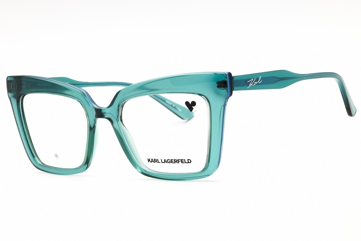 Karl Lagerfeld Teal Rectangle Sunglasses with Brown Lenses Logo rectangular sunglasses | Brown | Men | KARL LAGERFELD NL main image 2