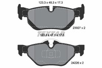 1X Textar 2392701 Bremsbelagsatz Scheibenbremse FüR BMW