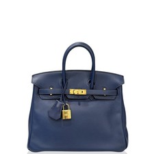 Hermes Birkin 25 7u Navy Blue Swift (ys022626...