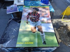 Poster Originale : Guerien Sportivo Paolo Maldini & Alessandro Del Piero 53x82