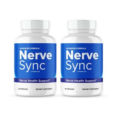 (2 Pack) Nerve Sync Capsules, Official NerveSync Nerve Support, NerveSync Advanc