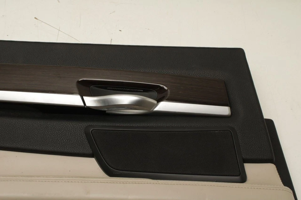 Panel de moldura de puerta trasera izquierda del lado del conductor BMW 750Li xDrive 2010-2012 51429162261 OEM Foto 3 de 4