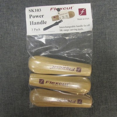 Flexcut #SK103 Quick Connect Power handle 3 pack