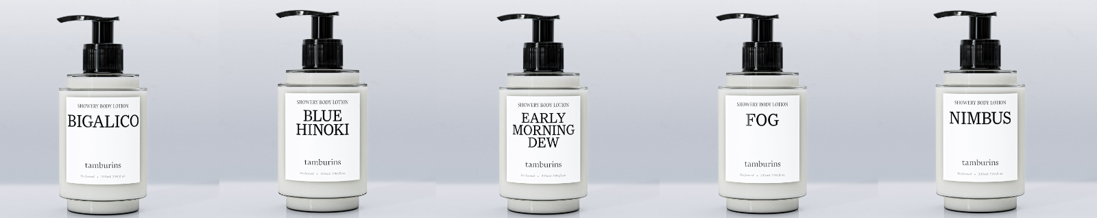 NEW TAMBURINS Showery Body Lotion 235ml 5types K-Beauty Authentic FAST&SAFE