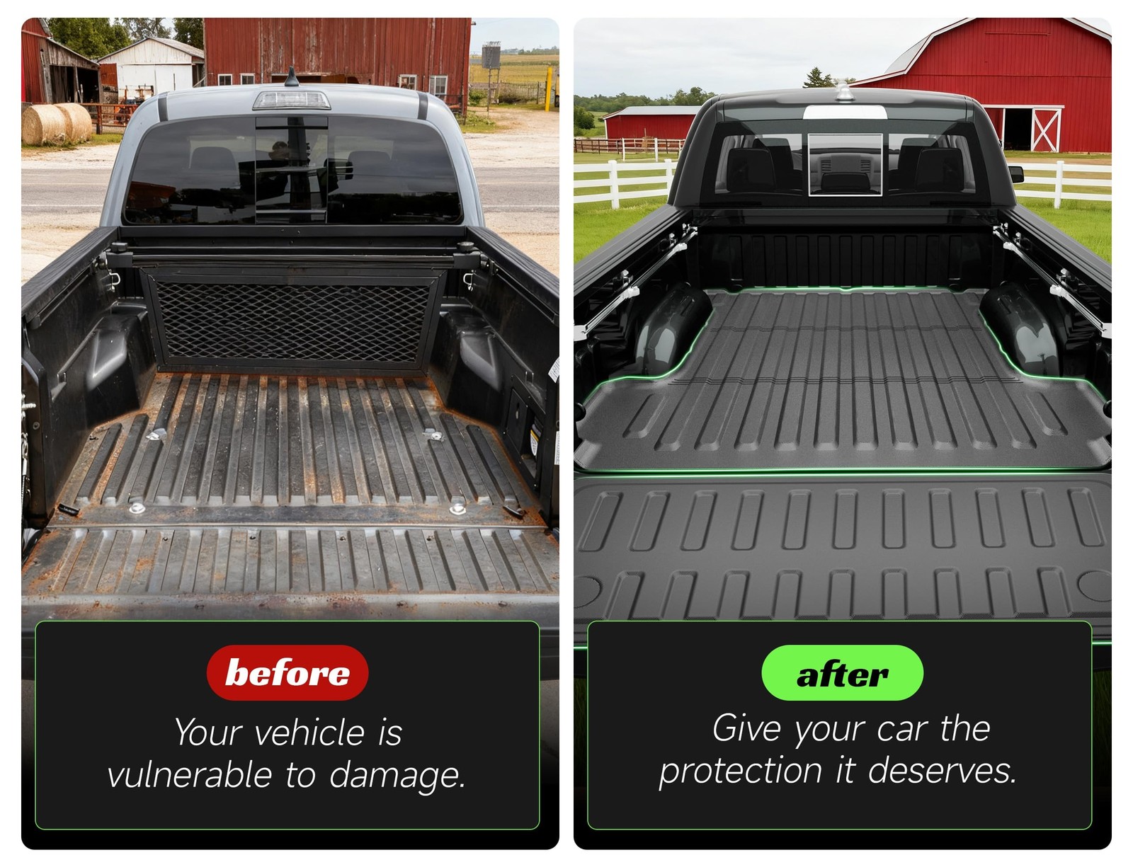 Truck Bed Liner for Ram 1500/1500 RHO 2019-2026 & RAM 1500 Classic 2019-2024 ...