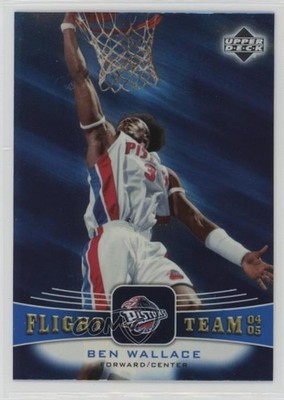 2004-05 Upper Deck Flight Team Ben Wallace #FT20 HOF 0q3