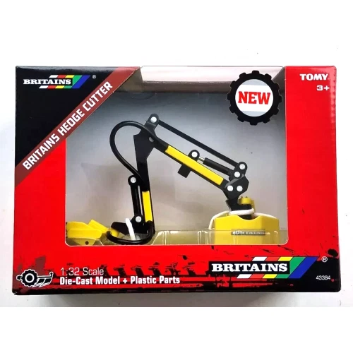 FALCIATRICE RIPARIALE BRITAINS HEDGE CUTTER 1:32 Britains Mezzi Agricoli e Acces - Immagine 4 di 4