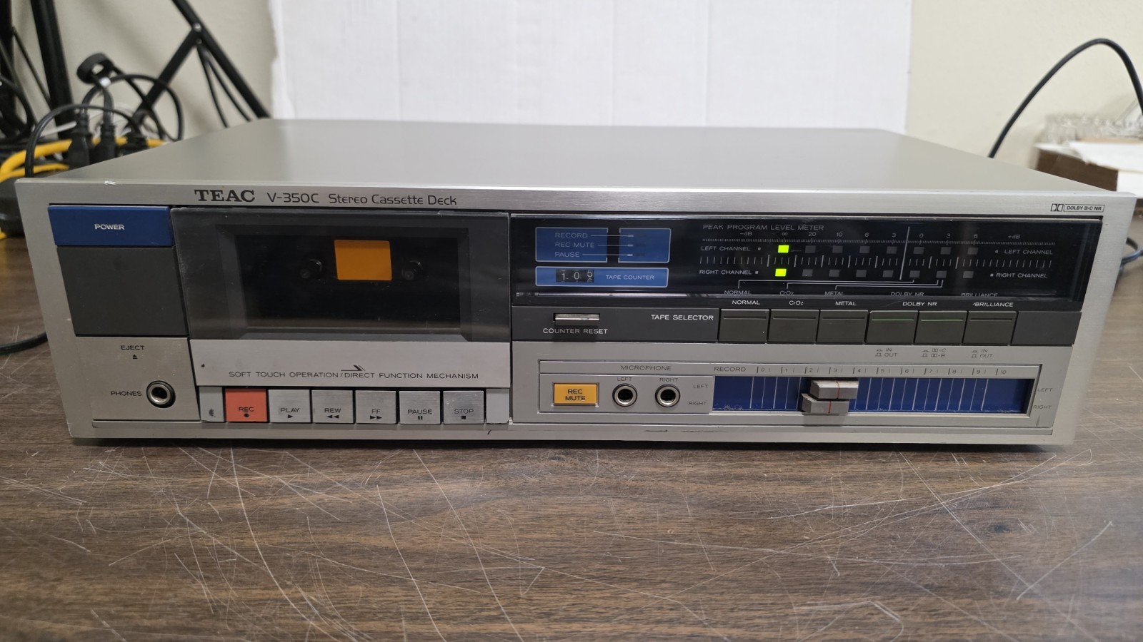Teac V-350-C vintage audio equipment - eBay listing photo 2