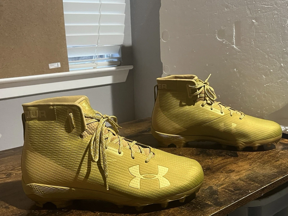 Under armour Gold Football Cleats for Men for sale | eBay