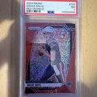 2024 Panini Prizm - Rookies Drake Maye #329 Red Sparkle Prizm (RC)