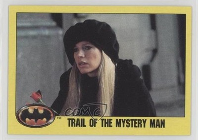 1989 Topps Batman Vicki Vale Kim Basinger Trail of the Mystery Man #257 0b5