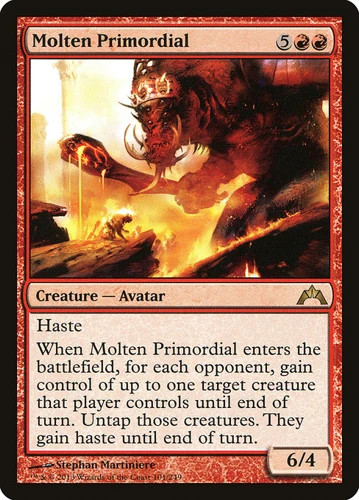 1x Molten Primordial LP Eng MTG - Gatecrash