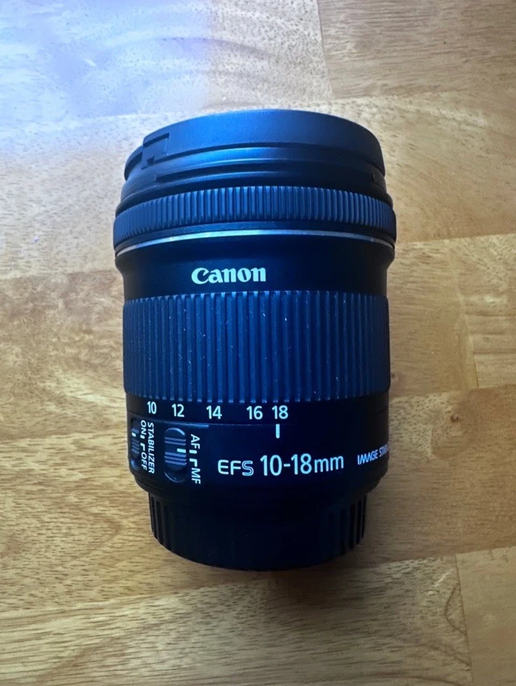 25+ Canon 10-18mm f/4.5-5.6 Camera Lenses for sale | Updated Oct 2026