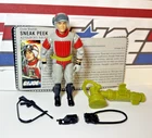GI Joe Sneak Peek v1 1987 *NEAR MINT, Near Complete w/File Card!* Vintage ARAH