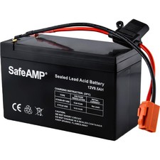12V Replacement Battery for Ride-On Vehicles - 9.5AH with Red 2-Pin Connector