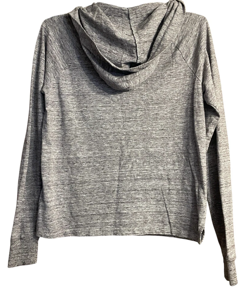 Mujer Victoria Secret Rosa Talla X Gris Cremallera Completa Chaqueta con Capucha Gris Y2K Perro Foto 3 de 4