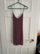 Urban Outfitters Sparkle & Fade Pink/Rose Dress Size Small New