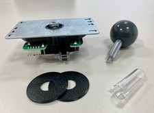 Palanca de joystick de PCB desmontable Sanwa Denshi con juego de tapa de bola metálica