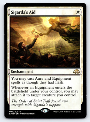 Sigarda's Aid FOIL  - Eldritch Moon - MTG