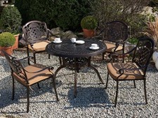 Tavolo da giardino pieghevole in metallo verde 70 cm TRENTO