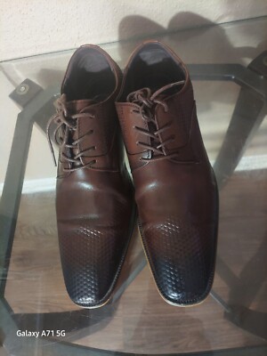 Men\'s Stacey Adams Brown Leather Dress Shoes size 9.5 Stacy Adams Men main image 4