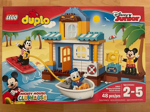 Lego Disney Junior Duplo 107 Mickey Friends Beach House Nisb New Sealed Ebay