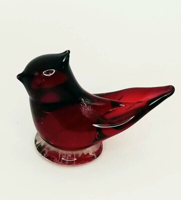 * vintage glass figure ୨୧ * ガラスの リスさん ドイツ製小さなガラスのリス 2体セット - ヴィンテージオブジェ